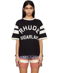 Rhude - T-shirt 'sugarland' noir - Lyst