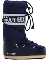 Moon Boot - Navy Icon Boots - Lyst