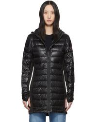 Canada Goose Black Down Hybridge Lite Coat
