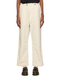 Needles - Off-white String Fatigue Trousers - Lyst