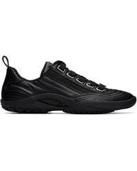 Lanvin - New Soccer Lace Up Leather Sneakers - Lyst