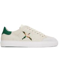 Axel Arigato - Beige & Green Clean 90 Triple B Bird Sneakers - Lyst