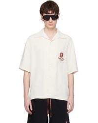 Amiri - Off- 'Ma Chateau' Camp Shirt - Lyst