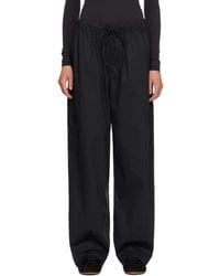 Skims - Woven Cotton Oversized Straight Leg Lounge Pants - Lyst