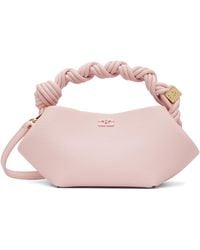 Ganni - Grained Mini Bou Bag - Lyst