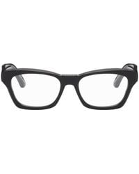 Balenciaga - Black Square Glasses - Lyst