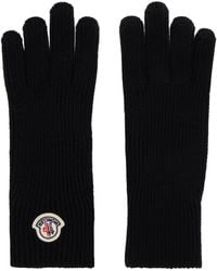 Moncler - Wool Gloves - Lyst