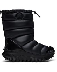 Moncler - Bottes Hauteur Mi-Mollet Trailgrip Après Noires - Lyst