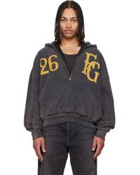 Fear Of God - 'Baseball Club' Half Zip Hoodie - Lyst