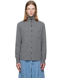 Dries Van Noten - Collar Cashmere Cardigan - Lyst