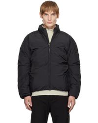 Post Archive Faction PAF - Blouson Noir Rembourré En Duvet - Lyst
