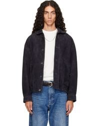 Arma - Plato Suede Jacket - Lyst