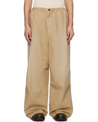Hed Mayner - Drawstring Trousers - Lyst