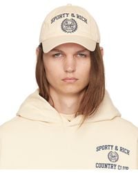 Sporty & Rich - Off- Varsity Crest Cap - Lyst