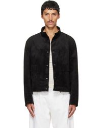 HUGO - Regular-Fit Faux-Suede Jacket - Lyst
