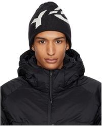 Y-3 - Graphic Logo Beanie - Lyst