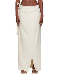 Baserange - Off- Venn Maxi Skirt - Lyst