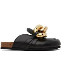 JW Anderson - Black Chain Loafers - Lyst