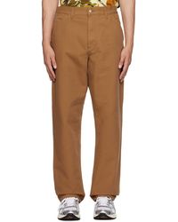 Carhartt - Pantalon de travail brun - Lyst
