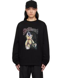 we11done - ブラック Punk Teddy Tシャツ - Lyst