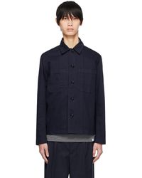 Norse Projects - Navy Tyge Jacket - Lyst