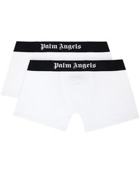 Palm Angels - Two-pack White Boxers - Lyst