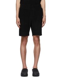 032c Terrycloth Topos Shorts - Black