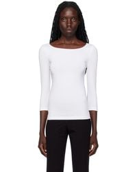 Wolford - White Cordoba Long Sleeve T-shirt - Lyst