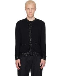 Ernest W. Baker - Sequin Trim Cardigan - Lyst