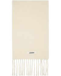 Jacquemus - Off- 'l'écharpe Carro' Scarf - Lyst