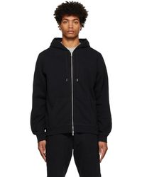 sunspel zip moletom com capuz