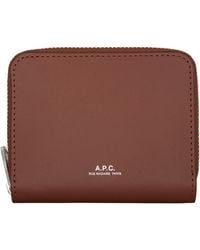 A.P.C. - Chelsea Zip Wallet - Lyst