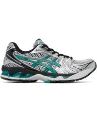 Asics - ホワイト＆ブルー Gel-Kayano 14 スニーカー - Lyst