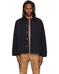 Nudie Jeans - Howie Duck Canvas Chore Jacket - Lyst