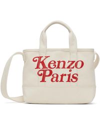 KENZO - Off-white ' Utility' Paris Verdy Edition Tote - Lyst