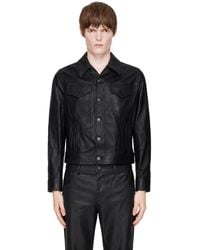 Amiri - Vintage Cut Leather Jacket - Lyst