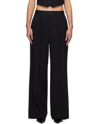 MSGM - Black Suiting Trousers - Lyst