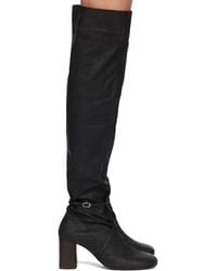 Lemaire - Knotted Anatomic 80 Boots - Lyst