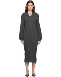 GIA STUDIOS - Wool & Cashmere Midi Dress - Lyst
