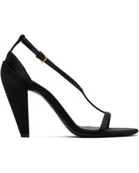 Givenchy - Naked Satin Heeled Sandals - Lyst