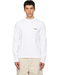 Jacquemus - 'The Gros Grain Long-Sleeve' T-Shirt - Lyst