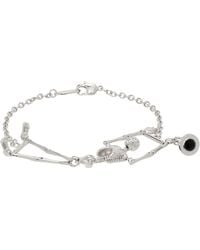 Vivienne Westwood - シルバー Skeleton ブレスレット - Lyst