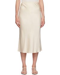 Anine Bing - Off- Bar Midi Skirt - Lyst