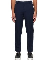 Balmain - Straight-Leg Tailored Wool Trousers - Lyst