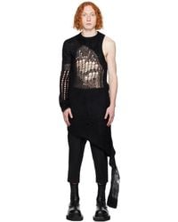 Rick Owens - Black Spider Banana Sweater - Lyst
