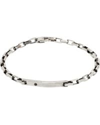 Title Of Work - Box Link Bar Bracelet - Lyst