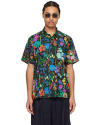 Engineered Garments - Multicolor Floral Shirt - Lyst