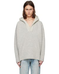 Fear Of God - V-neck Hoodie - Lyst