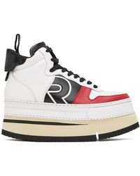 R13 - White Riot Sneakers - Lyst