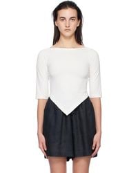 GIMAGUAS - Ssense限定 ホワイト Saona Tシャツ - Lyst
